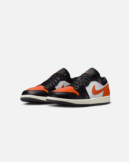 Jordan Air Jordan 1 Low "Shattered Backboard" Black/Starfish-White/Sail