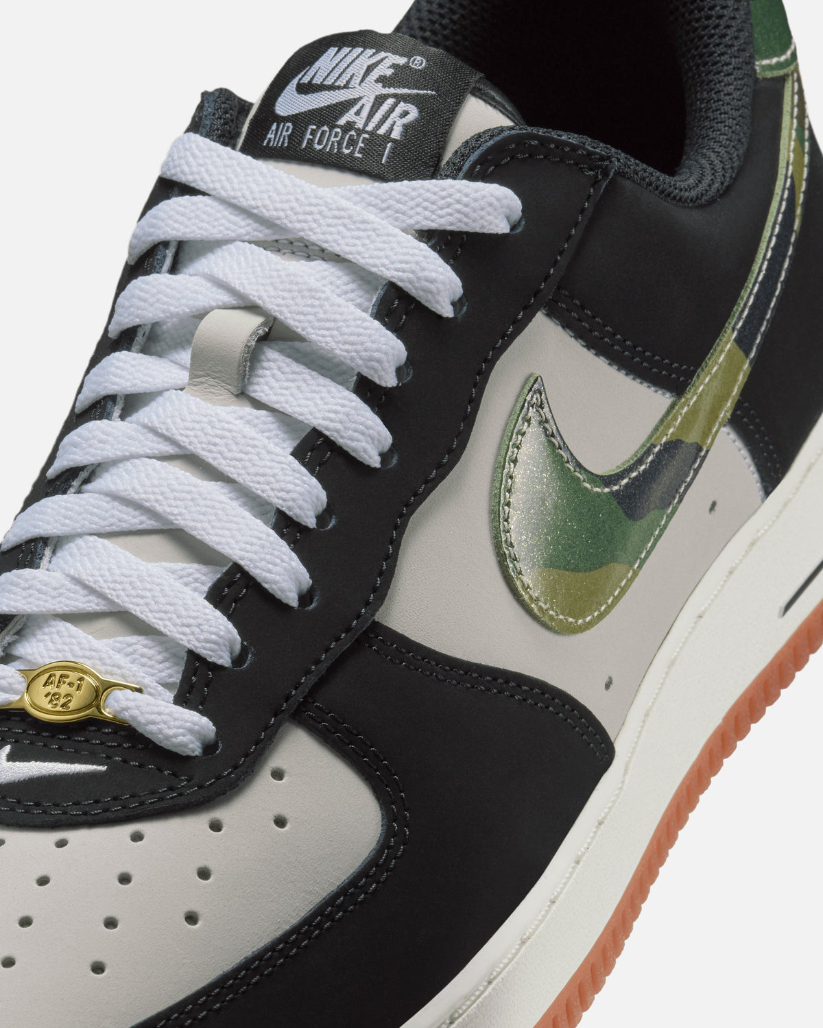 Nike Air Force 1 Low Retro "Camo" White/Black/Gum