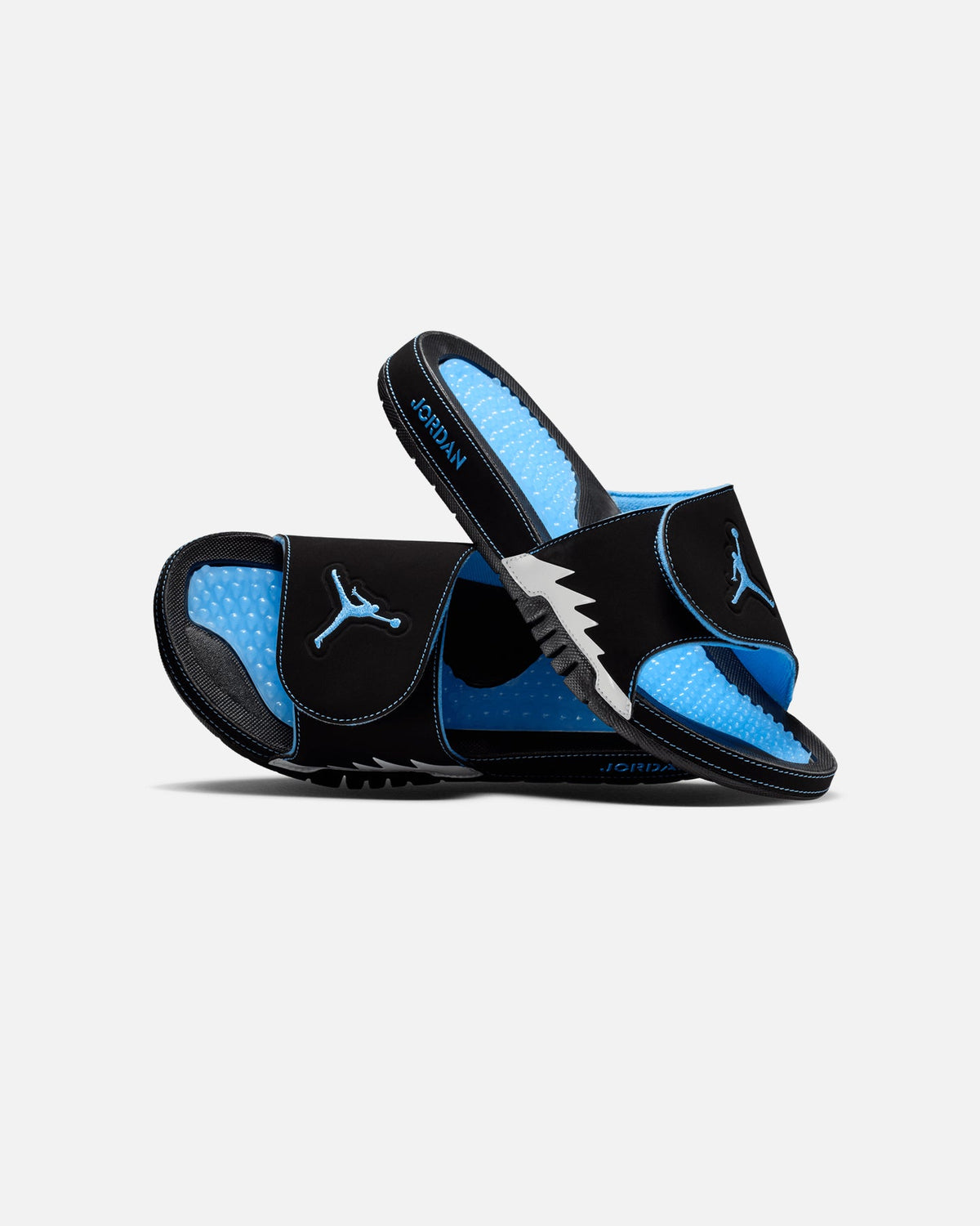 Jordan Hydro 5 Retro Slides Black/Blue