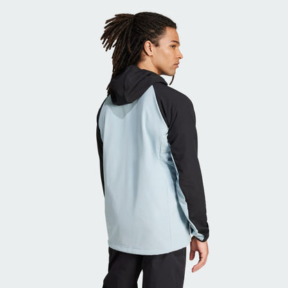 Men's adidas Terrex Xperior Softshell Fleece Hooded Jacket