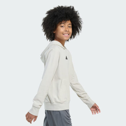 Kids' adidas Long Sleeve Essentials Small Logo Pullover Hoodie