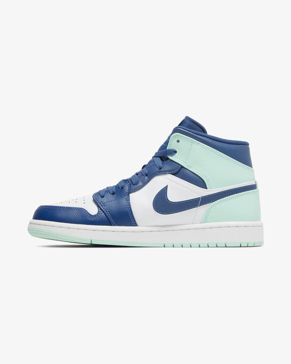 NIKE AIR JORDAN1 MID BLUE MINT