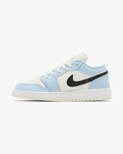 NIKE AIR JORDAN1 LOW ICE BLUE BLACK GS