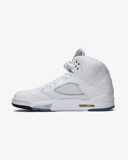 NIKE AIR JORDAN5 METALLIC WHITE
