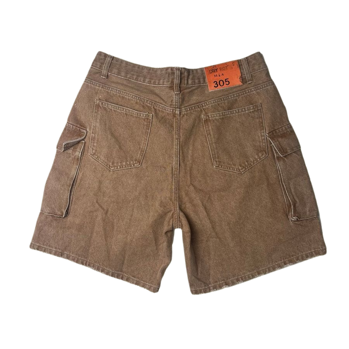 DRY ROT "Souvenir" Cargo Shorts (Brown)