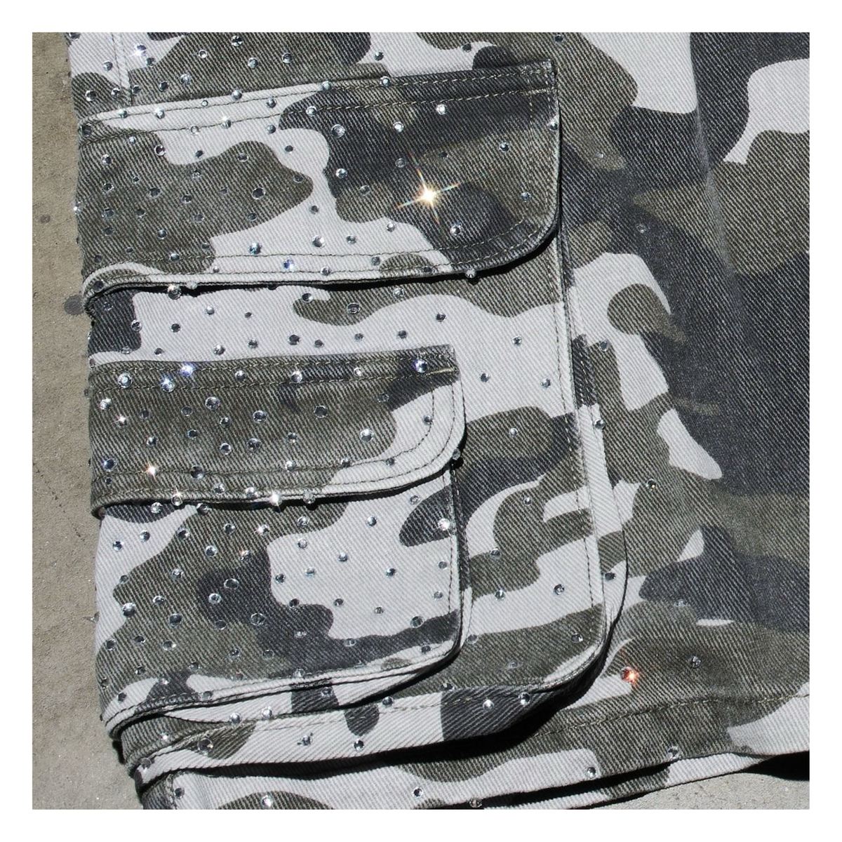 DUAA ''FORWARD'' GREY CAMO CARGO
