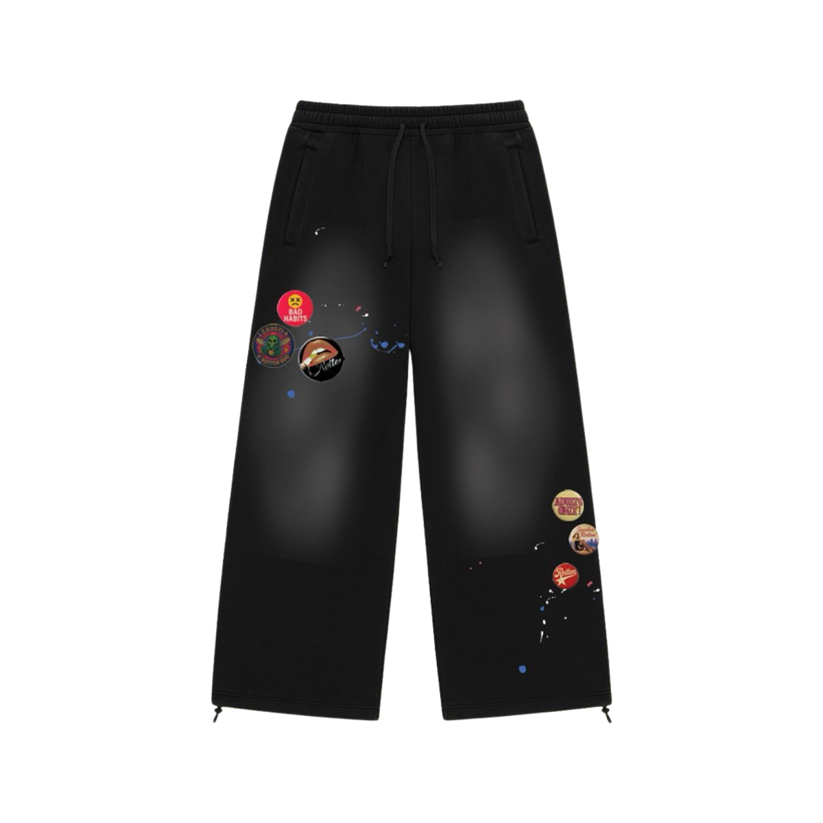 DRY ROT "Souveniour" Sweatpants (Black)