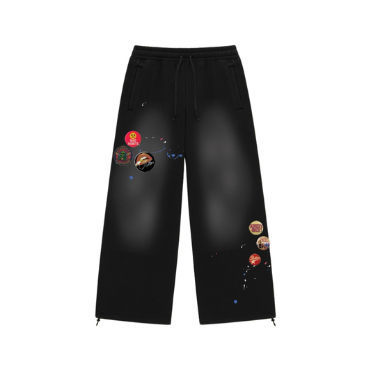 DRY ROT "Souveniour" Sweatpants (Black)