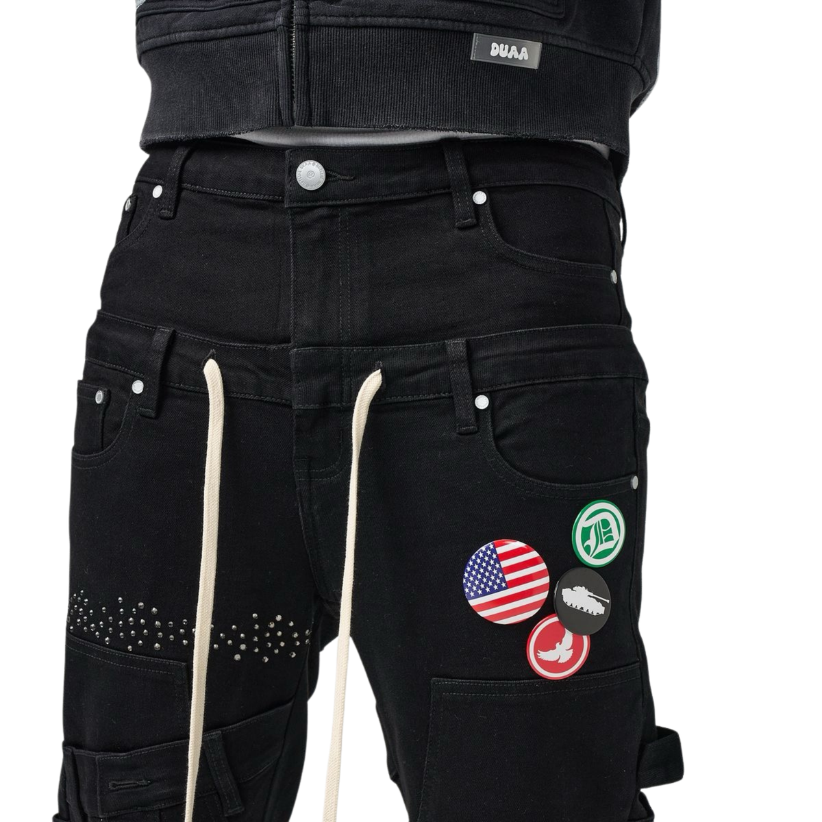 DUAA "Memory" Black Denim