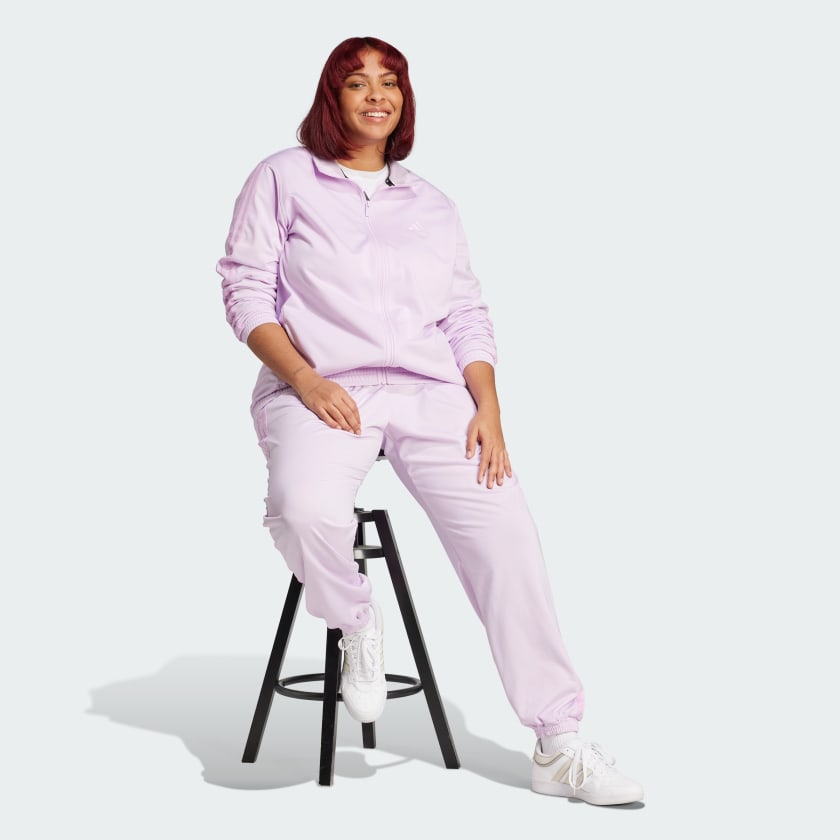 Women's adidas Tricot 3-Stripes Track Pants (Plus Size)