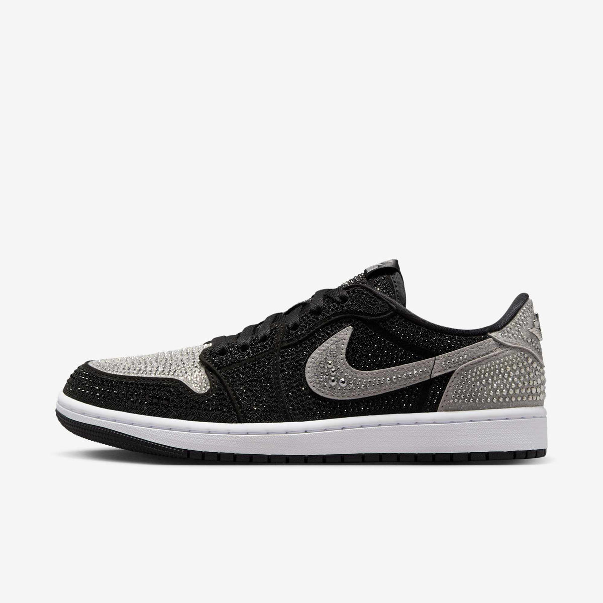 Air Jordan 1 Retro Low OG x Swarovski 'Stealth' (2025) (Womens)