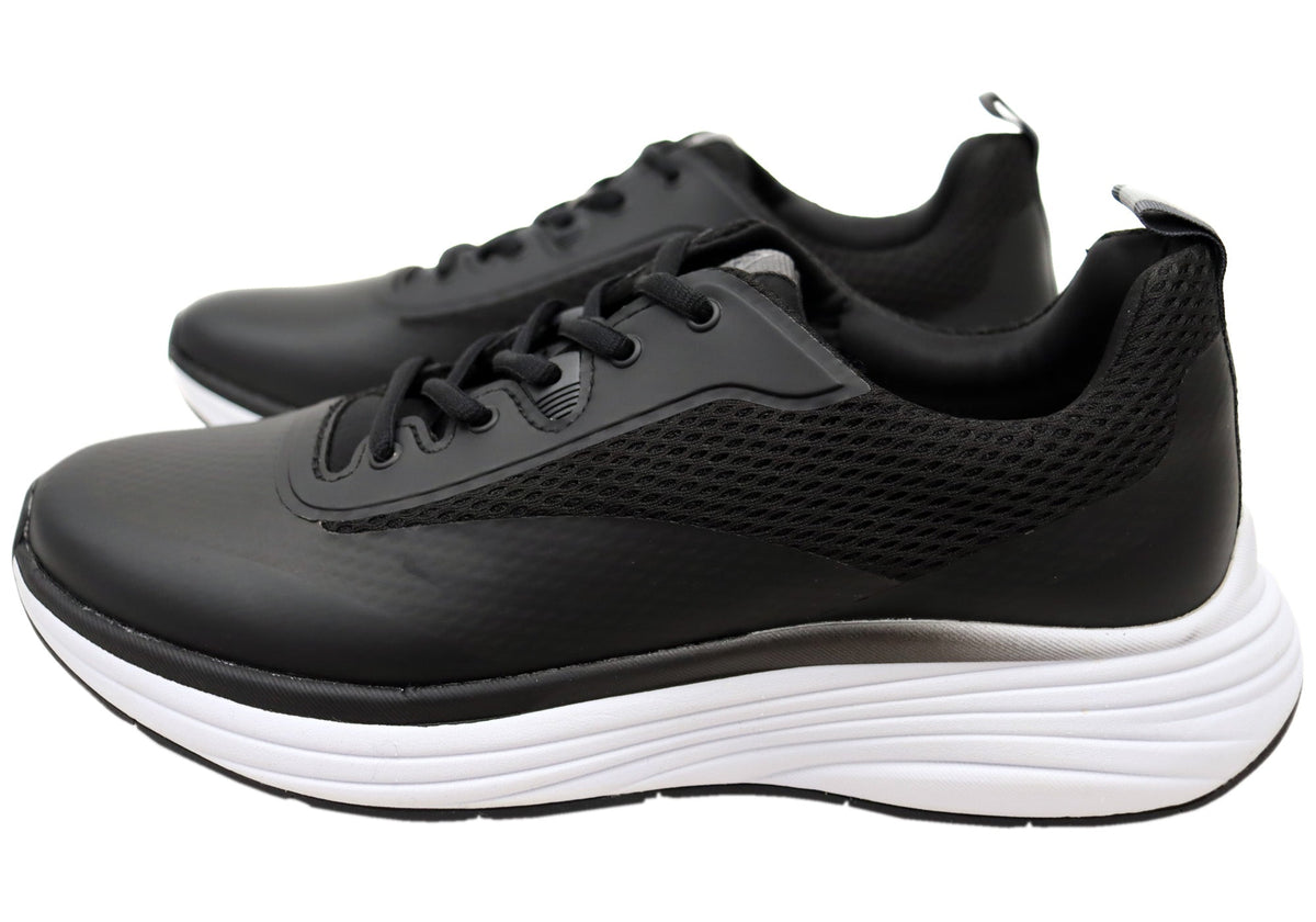 Align Tacoda Mens Wide Fit Supportive Arch Support Lace Up Sneakers