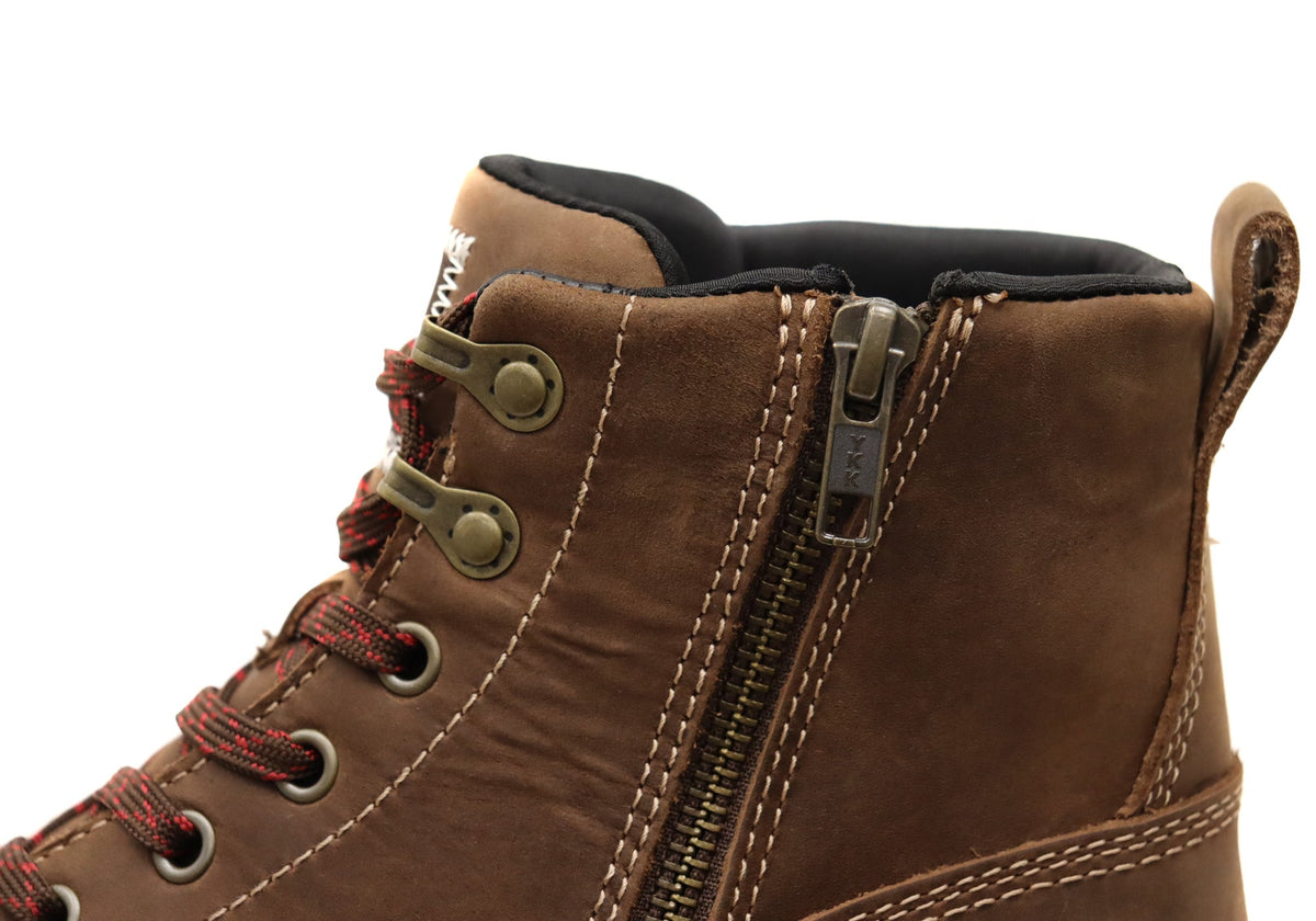 Align Eddy Mens Waterproof Leather Wide Fit Comfortable Boots