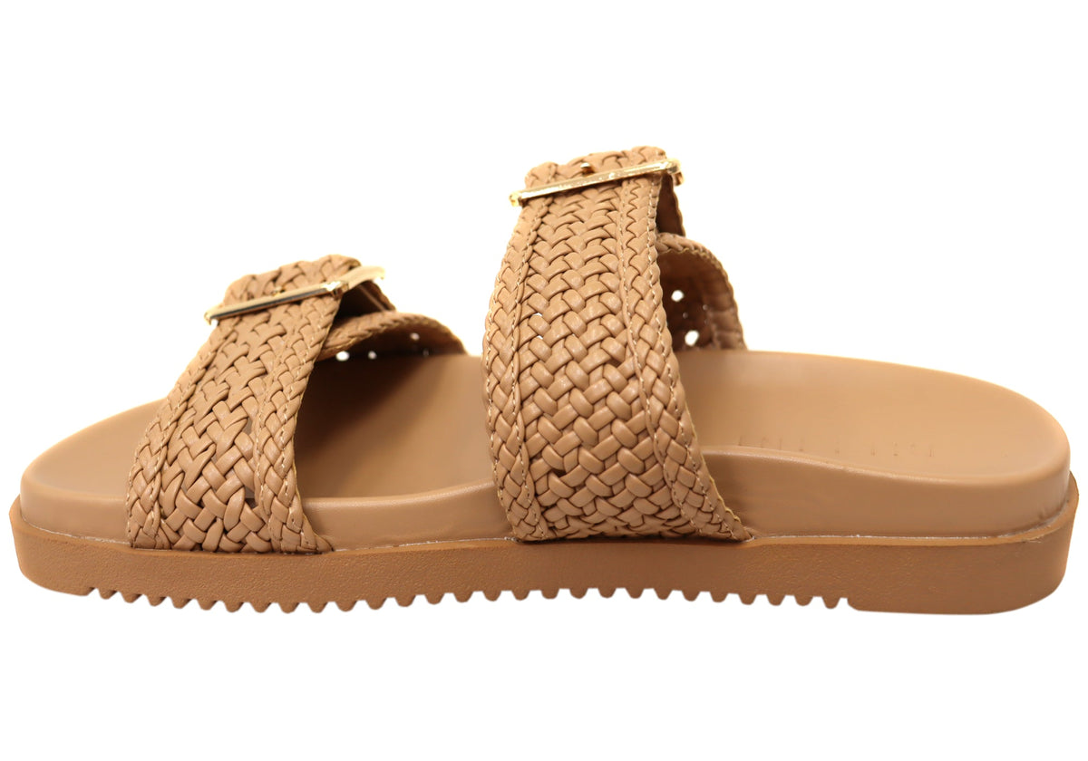 Billini Aprila Womens Comfortable Slides Sandals