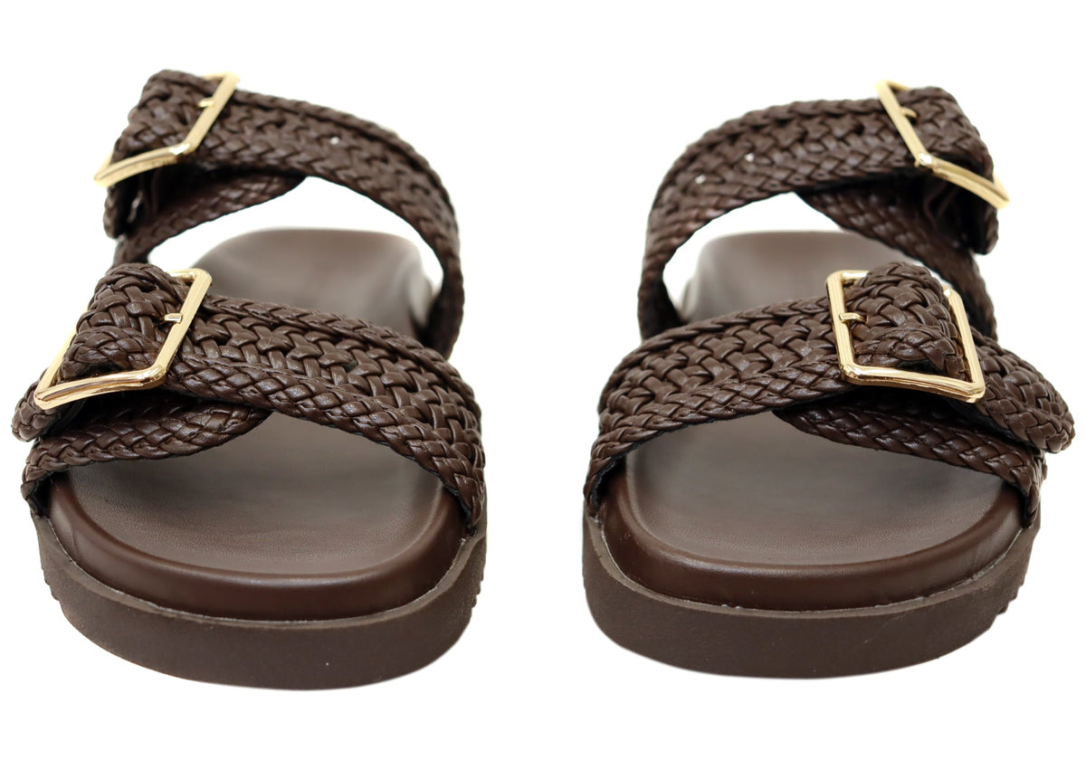 Billini Aprila Womens Comfortable Slides Sandals