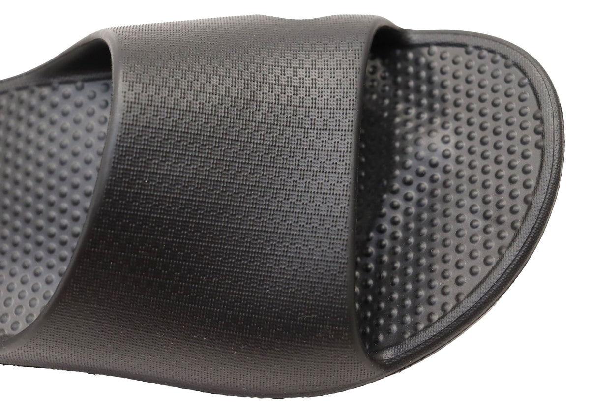 Archline Unisex Comfortable Rebound Orthotic Slides With Arch Support