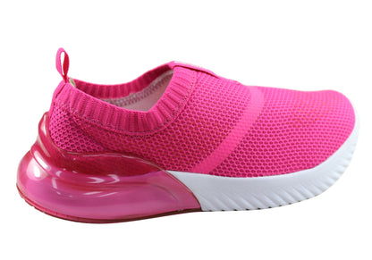 Actvitta Tempo Womens Cushioned Slip On Active Shoes Made In Brazil