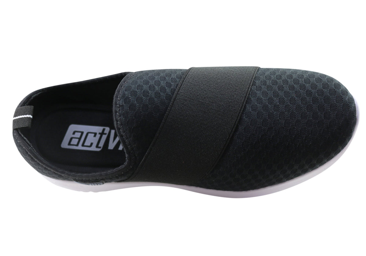 Actvitta Evoka Womens Comfort Cushioned Active Shoes Made In Brazil