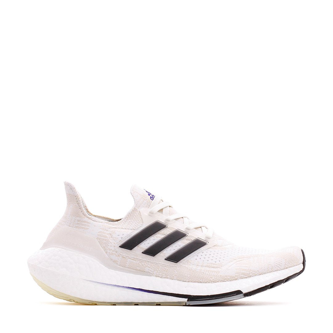 Adidas Running Women Ultraboost 21 Primeblue Non Dye Black White FY0838
