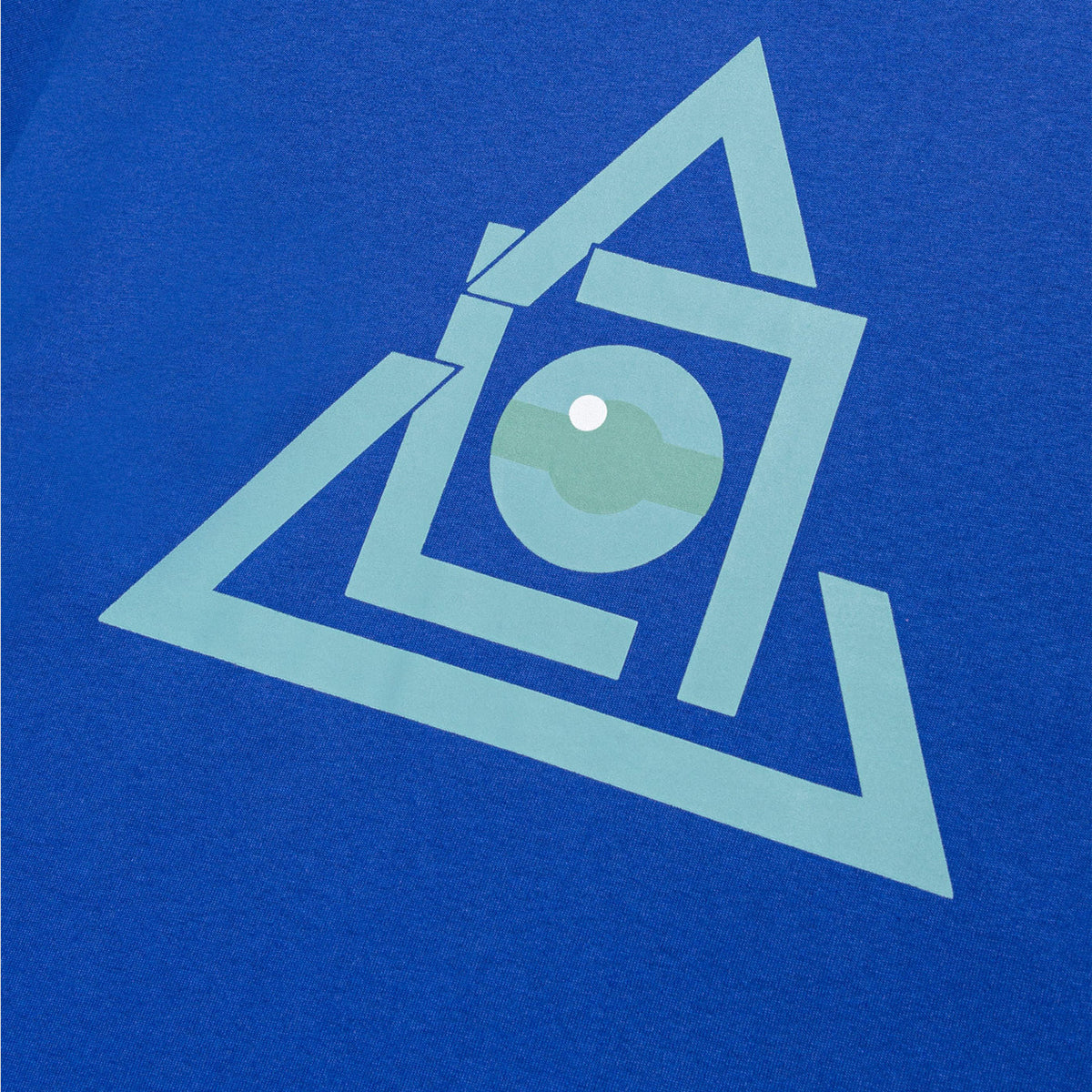 CLOT Men Seeing Eyes Tee Blue