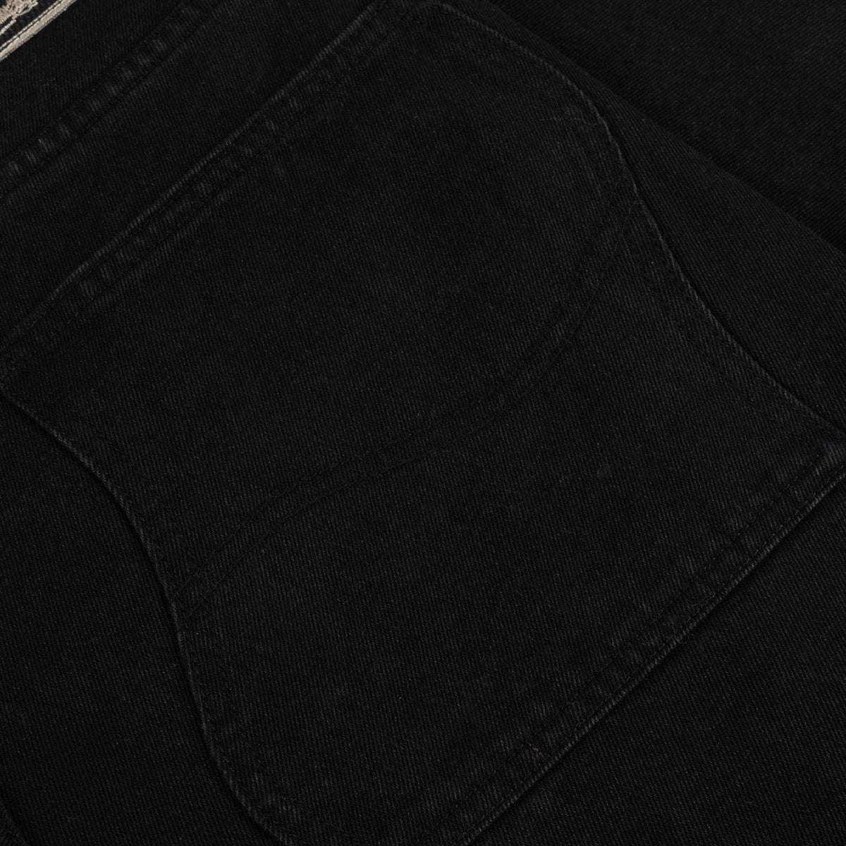 Dime Men Classic Baggy Denim Pants Black