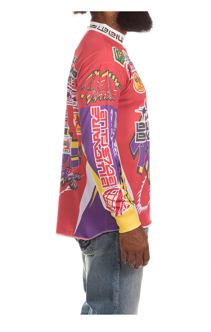 Billionaire Boys Club "PRO" LS Knit Tee  (White)